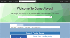 Desktop Screenshot of games.alphacoders.com